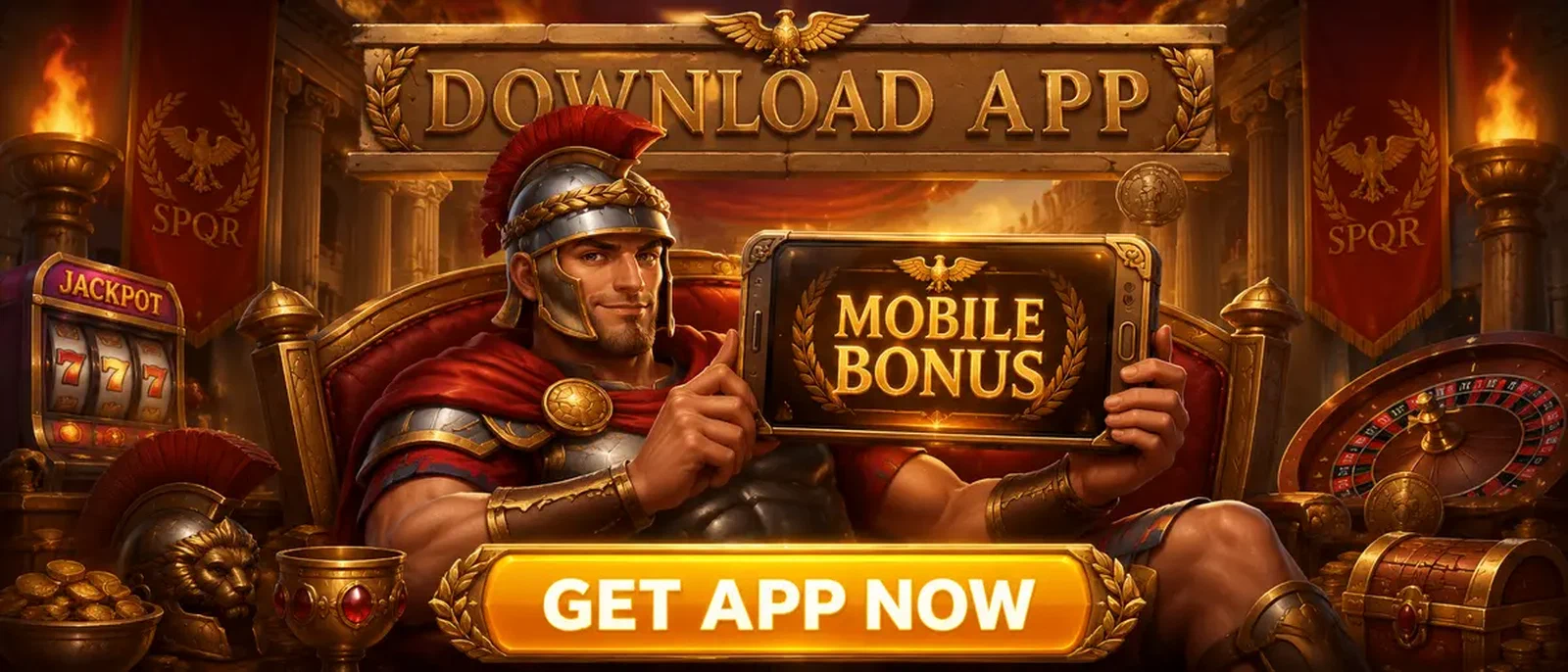 Roman App - Mobile Casino Experience